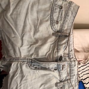 Calvin Klein Light Wash Jean Shorts